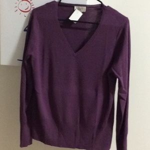 Ann Taylor LOFT Vee Neck Sz XL